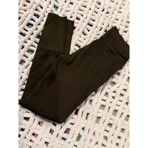 Dark Green Trouser Leggings Sx Medium - Picture 1 of 5